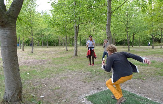 Discgolf am Germersheimer Baggersee