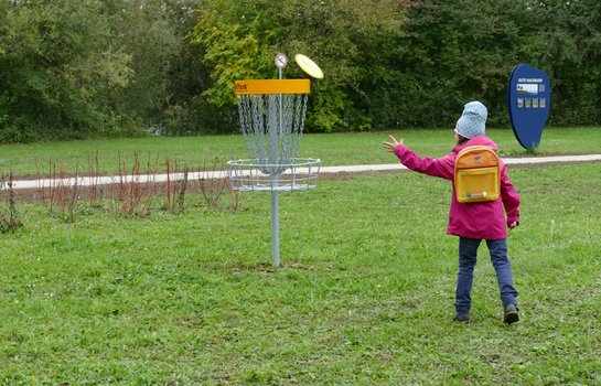 Discgolf am Germersheimer Baggersee