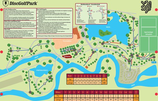 Disc Golf-Anlage Braunschweig Bürgerpark